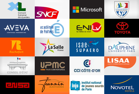 <p>9 MILLIONS DE LICENCES VENDUES</p>
<p>30 000 CLIENTS</p>
<p>150 PAYS</p>