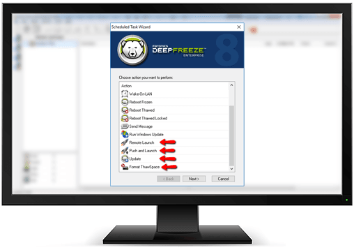 CLIENT-UPDATE UND WEITERE SCHEDULER-AUFGABEN