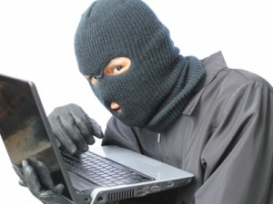 Hacker with Computer