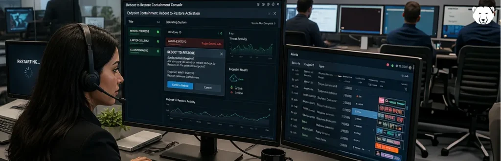 Incident Response on Shared Endpoints: Using Reboot-to-Restore to Contain Malware Without Isolating Machines