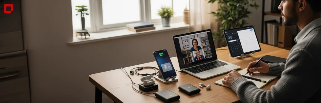 Managing Mobile Devices While Working From Home