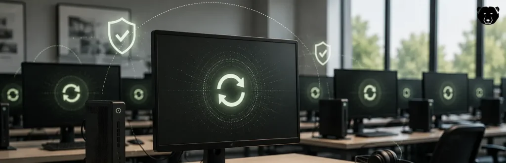 Non-Persistent Endpoints: Reboot-to-Restore for Kiosks, Labs, and Training Rooms
